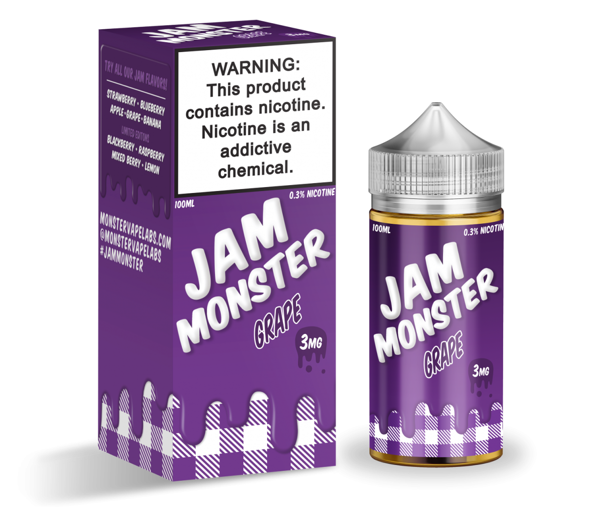 Jam Monster Grape 3mg