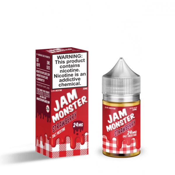 Jam Monster Strawberry Saltnic 24mg